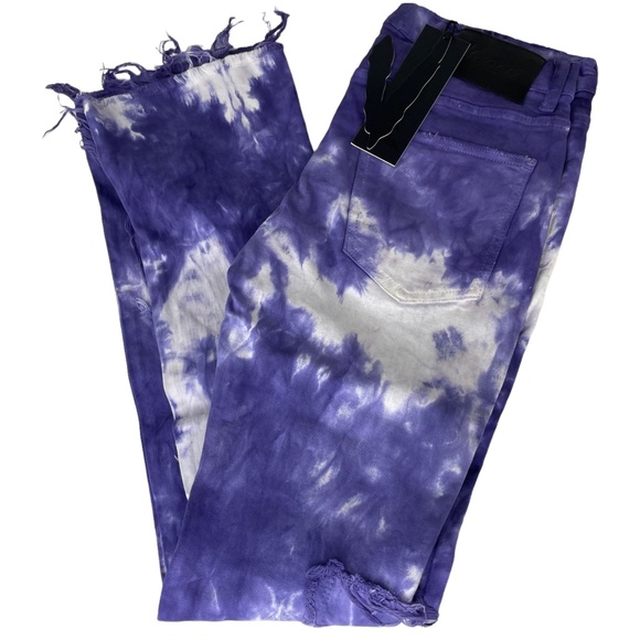 Valabasas Stacked Aerglo Jeans in Viola NWT Sz 34 - Picture 3 of 13